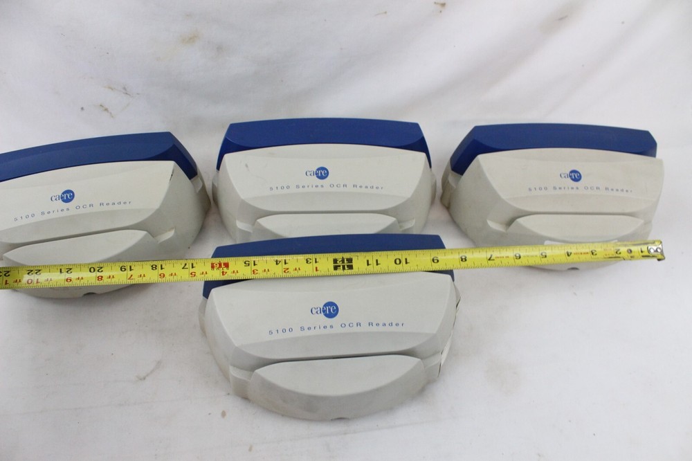 4 Used Caere Optical Character Recognition OCR Reader 5100 Series 5133A Scanner
