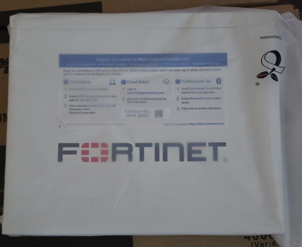 Fortinet FortiGate 80F Firewall Hardware Device Universal FG-80F