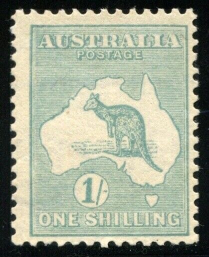 1/- Roo Acsc 33Aaa~SG40ba 3RD WMK SIDEWAYS VARIETY MUH.