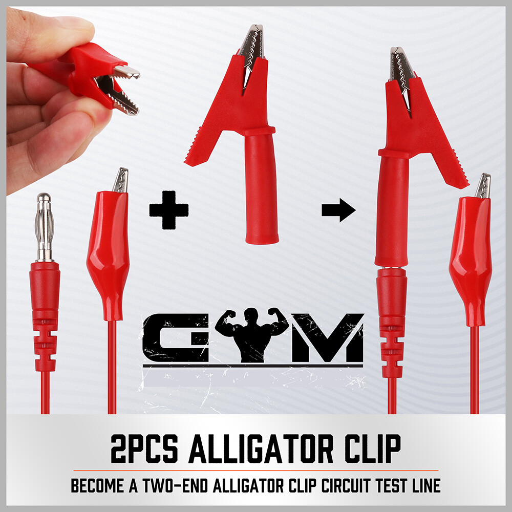 22Pcs Back Probe Kit Multimeter Test Leads Tool Identified Probe For Automotive