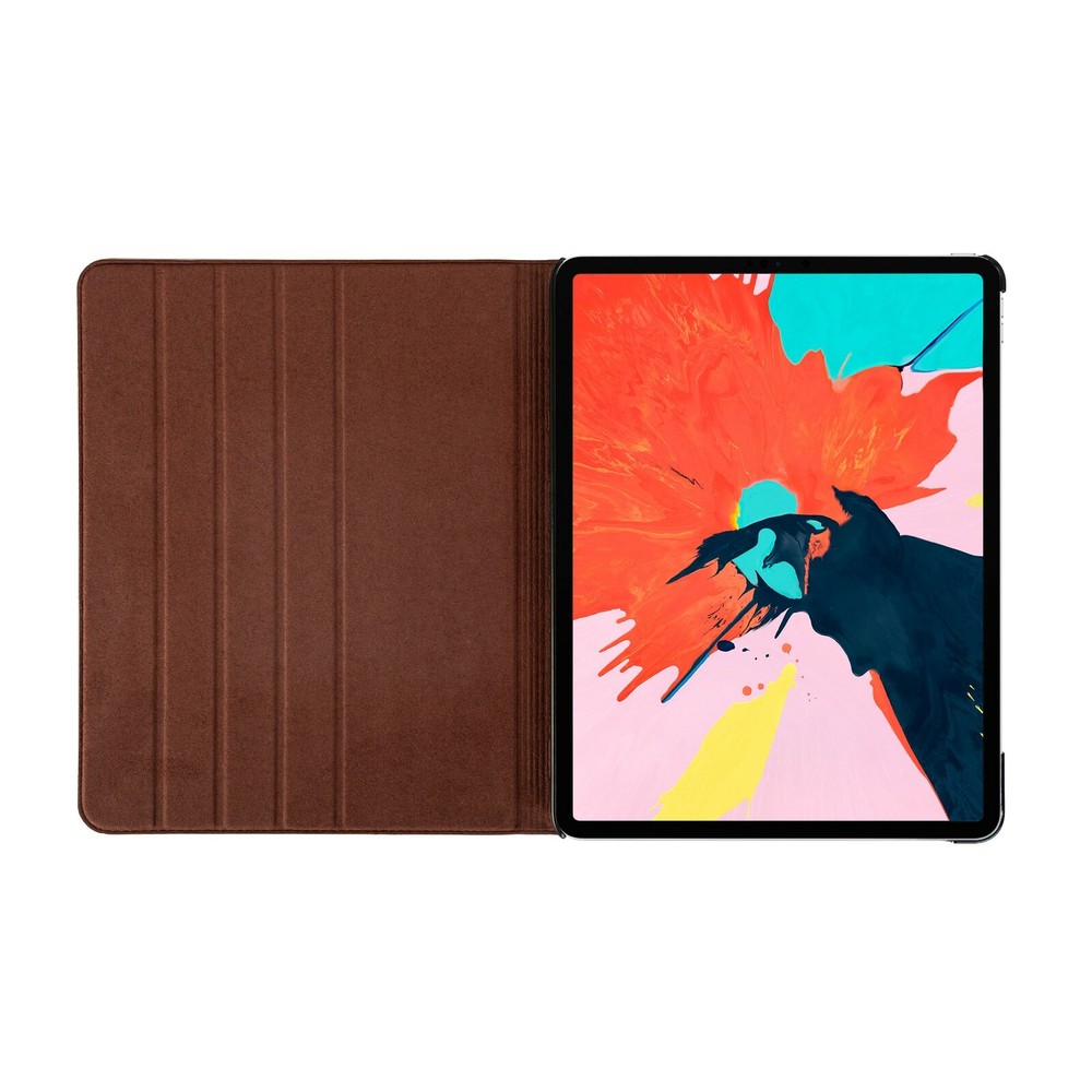 iPad Pro 12.9" (3rd Generation) Genuine Leather Folio Stand Case Cover