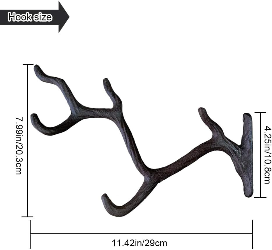 Cast Iron Tree Branch Themed Plant Hook