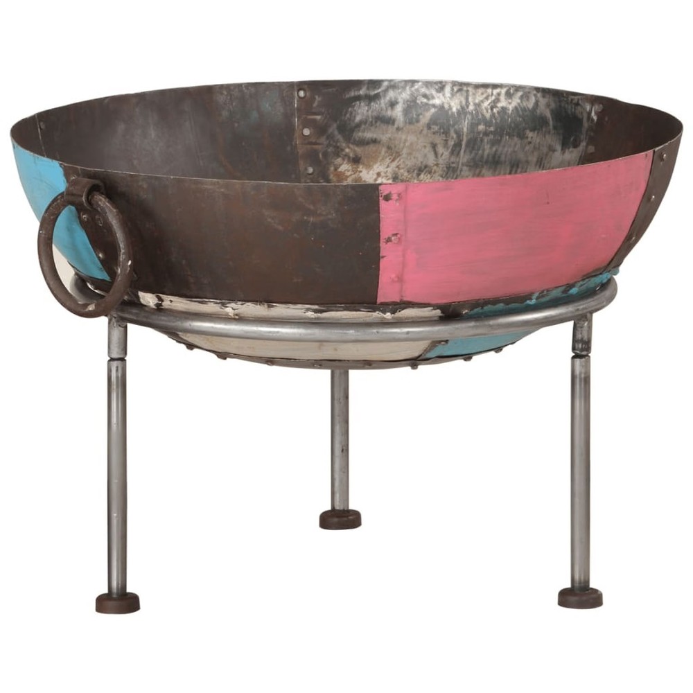 Fire Pit 21.7"x21.7"x15" Iron