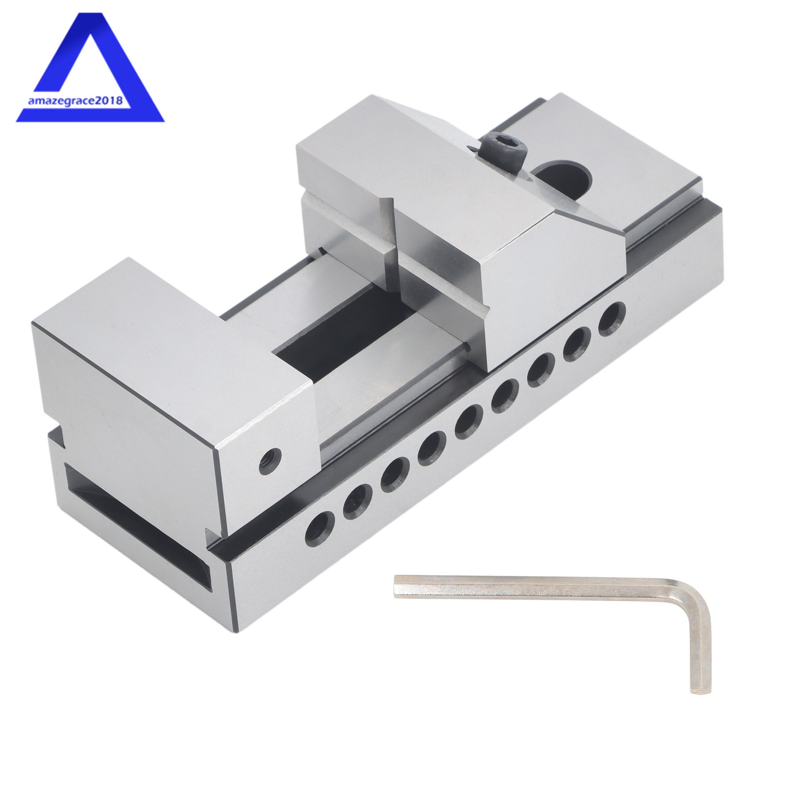 3'' High Precision Grinding Screwless Mini Insert Vise Toolmaker Steel .0002''