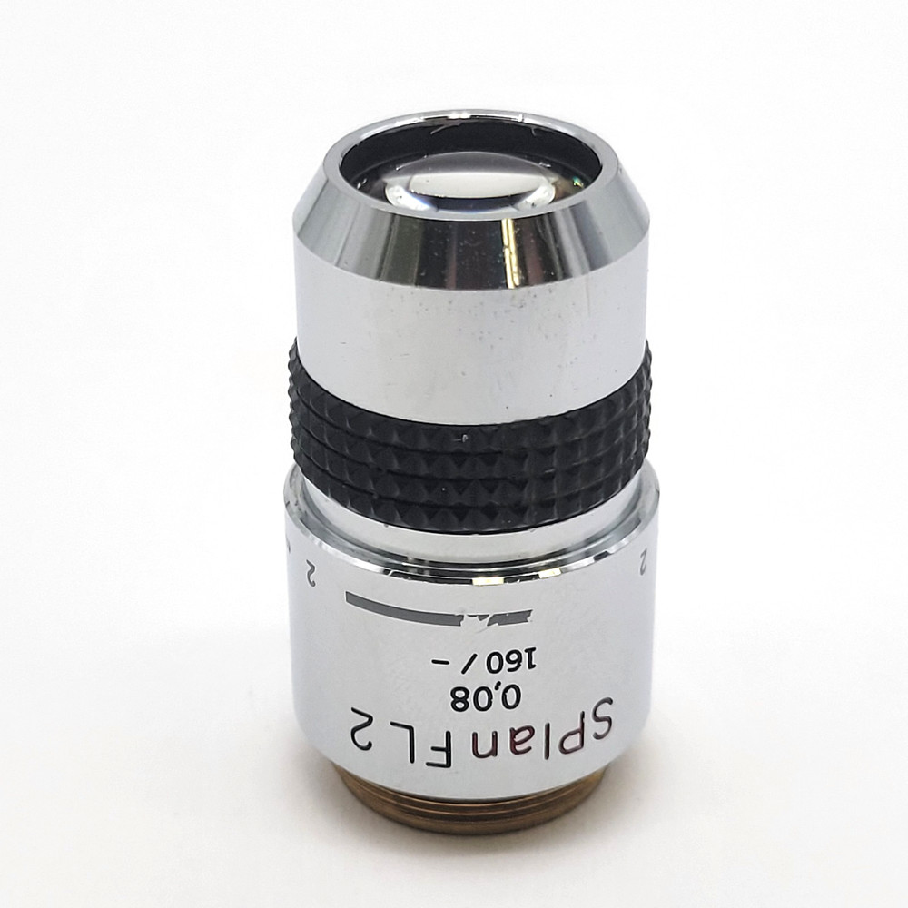 Olympus Microscope Objective SPlanFL2  2x SPlan FL *lens damage-see description*
