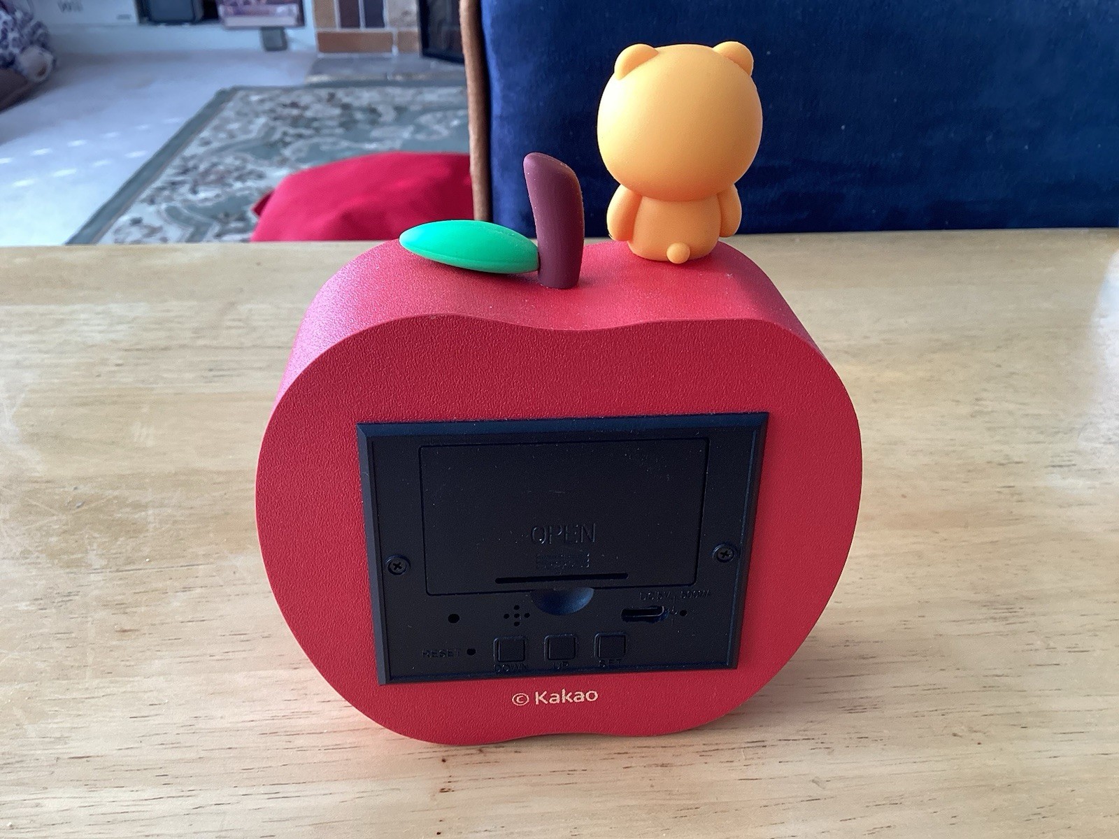 Kakao Friends Ryan LED Desk Clock on Apple