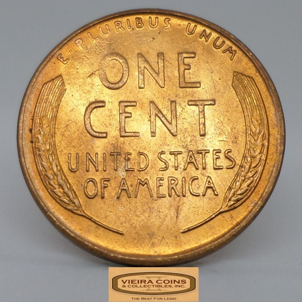 1957-D Lincoln Wheat Cent - #C33363NQ