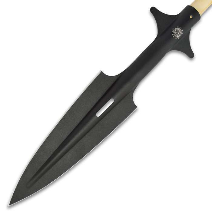 11" EXTRA LARGE Spearhead Hunting Survival Spear Head Carbon Steel Fishing New