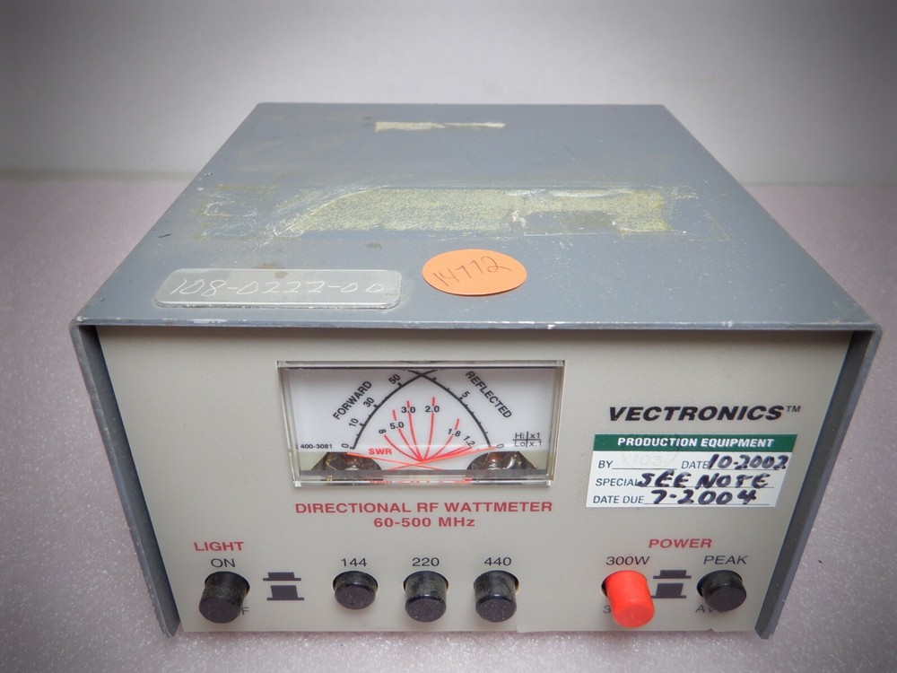 Vectronics Power Directional RF Watt Meter VEC-732