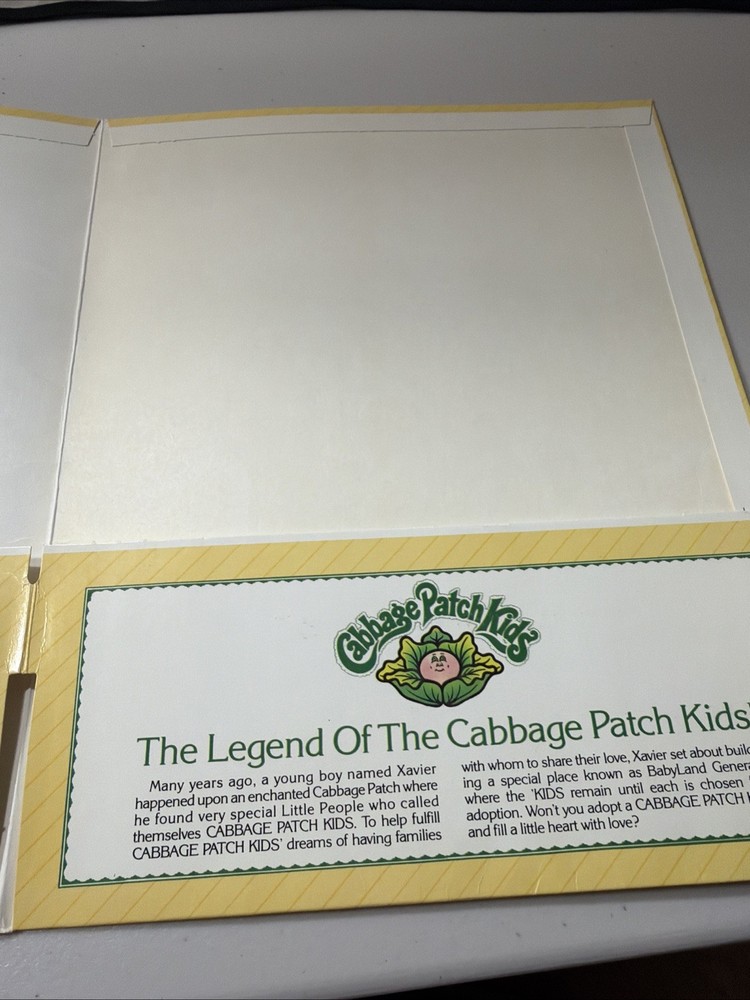 Vintage 1984 WriteRight Portfolio Cabbage Patch Kids School Folder