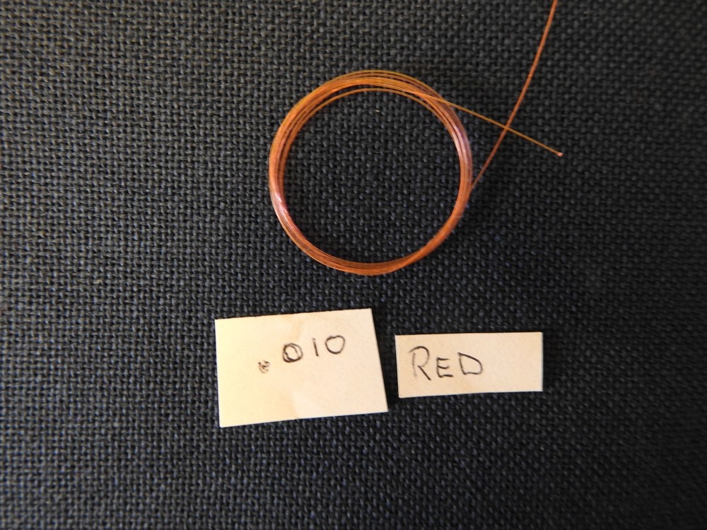 FIBER OPTICS, .010 RED