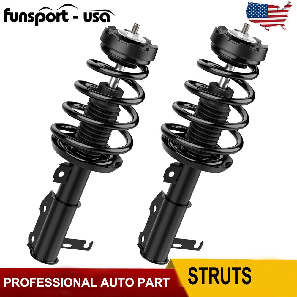 2Pcs Front Struts Quick Shocks Coil Spring Assembly For 2011-2016 Buick LaCrosse