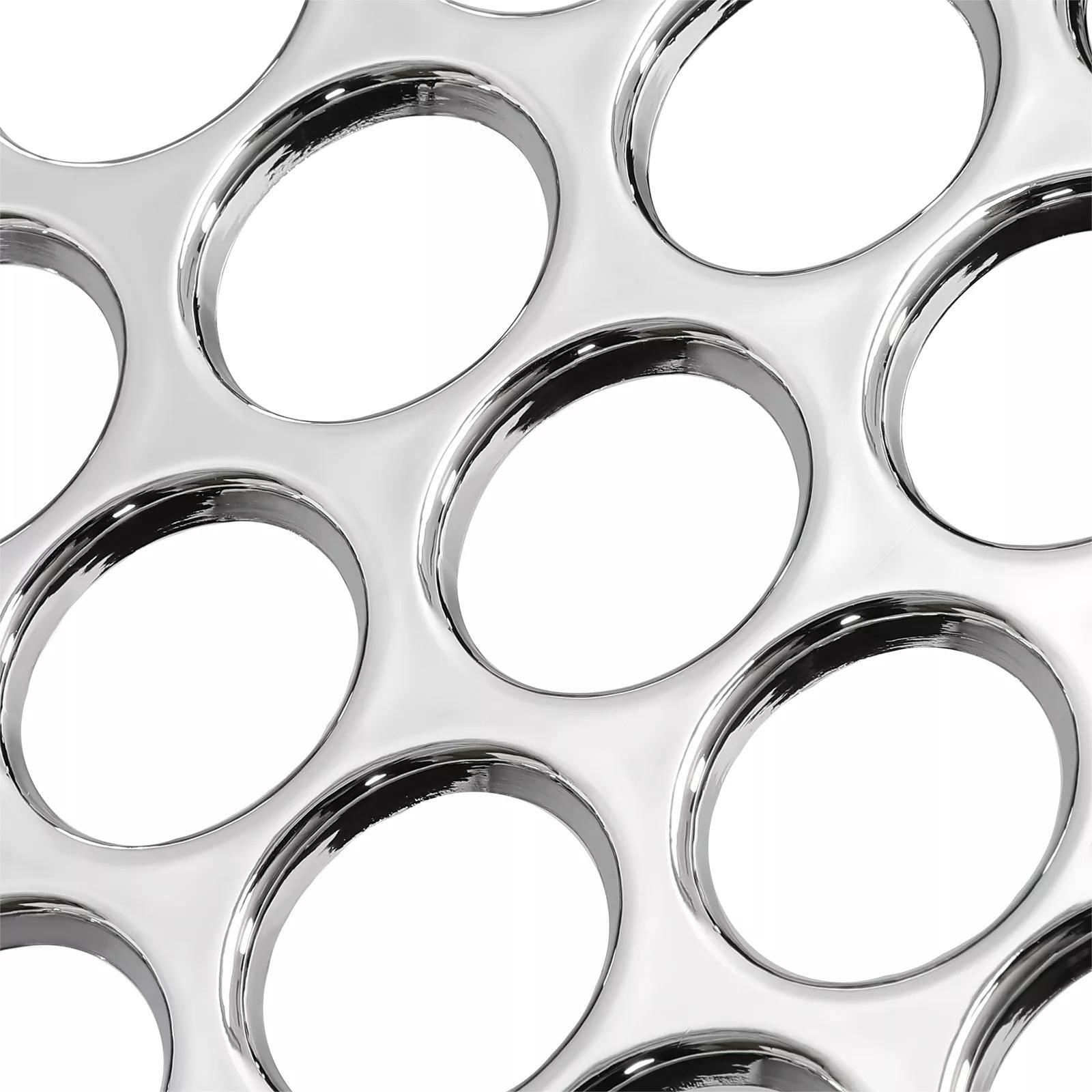 Front Upper & Lower Hood Grille + Hood Molding Trim For GMC Sierra 1500 2007-13