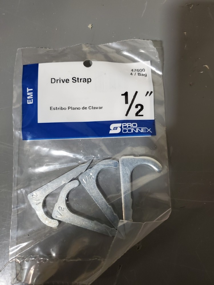 *BUNDLE* EMT ProConnex 1/2" Drive Strap Conduit Nails over 40