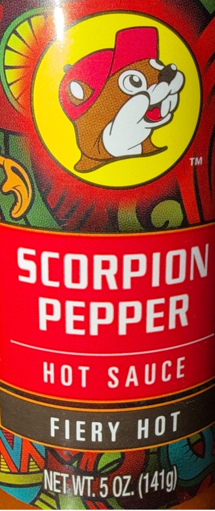 Bucees Scorpion Pepper Hot Sauce 5 oz
