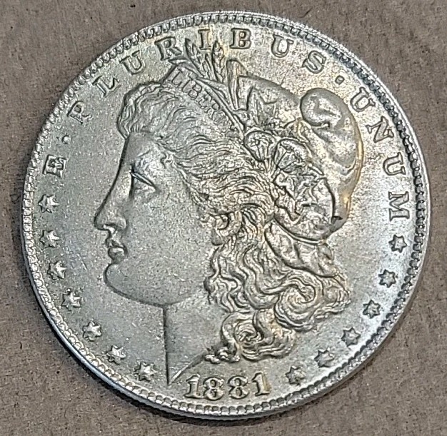 Lot of Clad Restrike Copies of US Silver Morgan Dollars