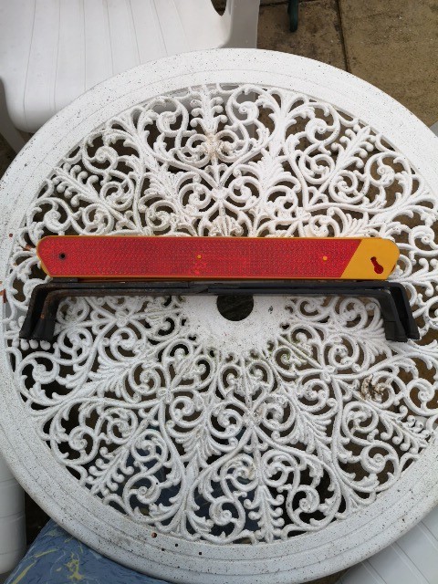 Emergency Road Warning Hazard Sign