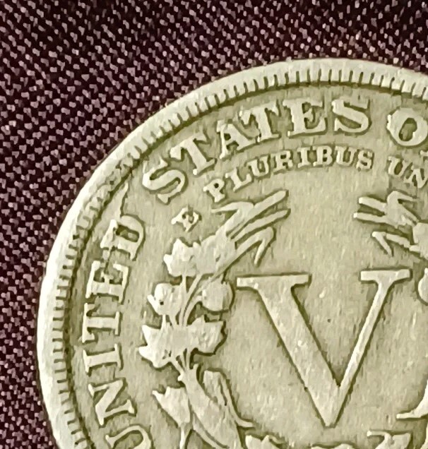 NICE 1912-D LIBERTY "V" NICKEL - VF ~Reverse LAMINATION ERROR~