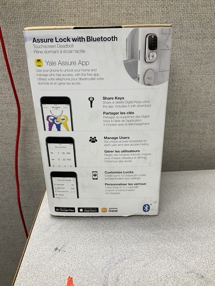 Yale YRD426-NR-619 Touchscreen Deadbolt with Bluetooth