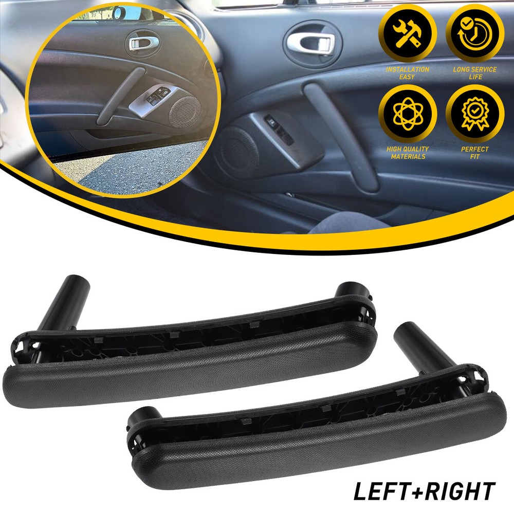 Pair Left+Right Inside Door Pull Open Handle For Mitsubishi Eclipse 2006-2012 EA
