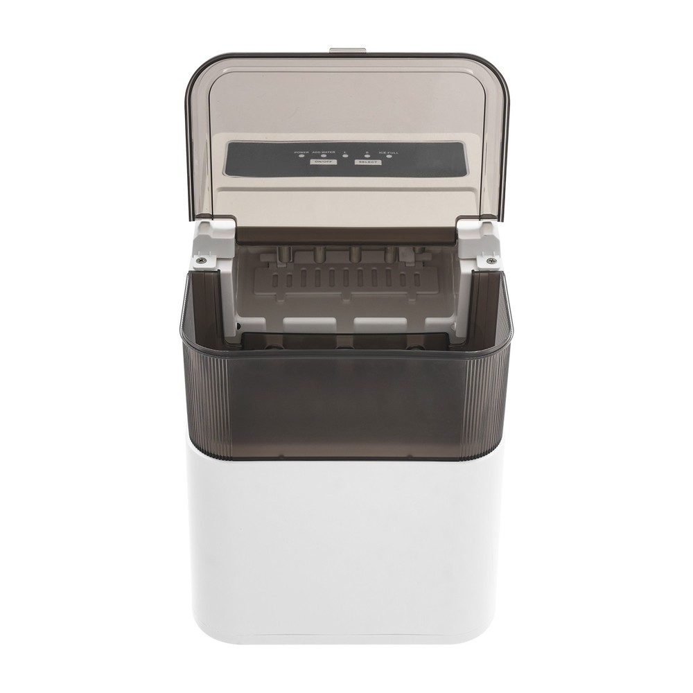 Countertop Ice Maker, Ice Maker, 165W Electric Ice Maker (Two-Size Ice Cube)