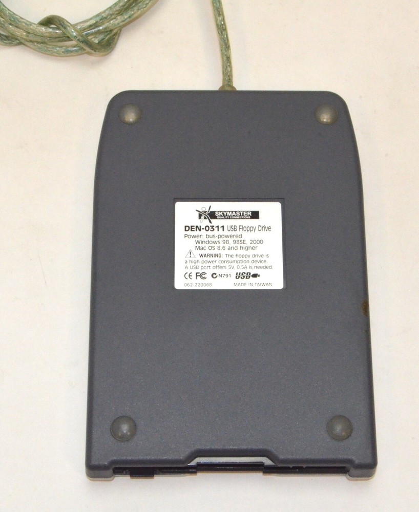 Skymaster USB Floppy Drive *Used* DEN-0311