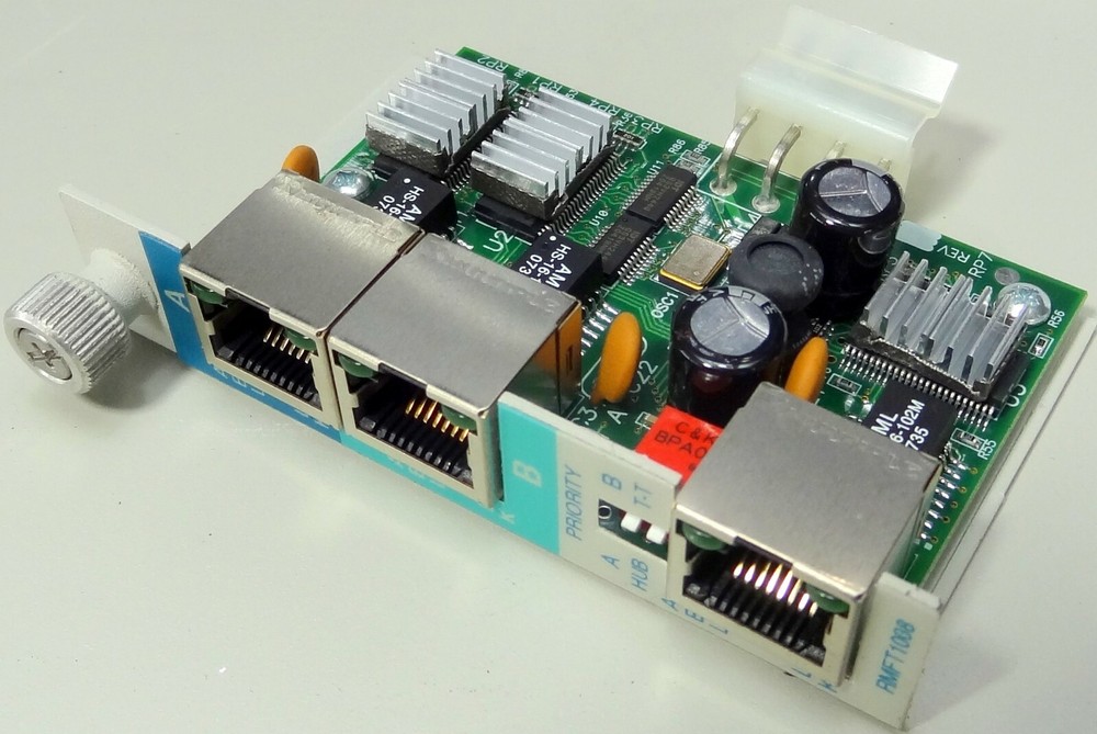 EtherCom ERM21C Chassis w/ 21x(RMFT1008) Modules