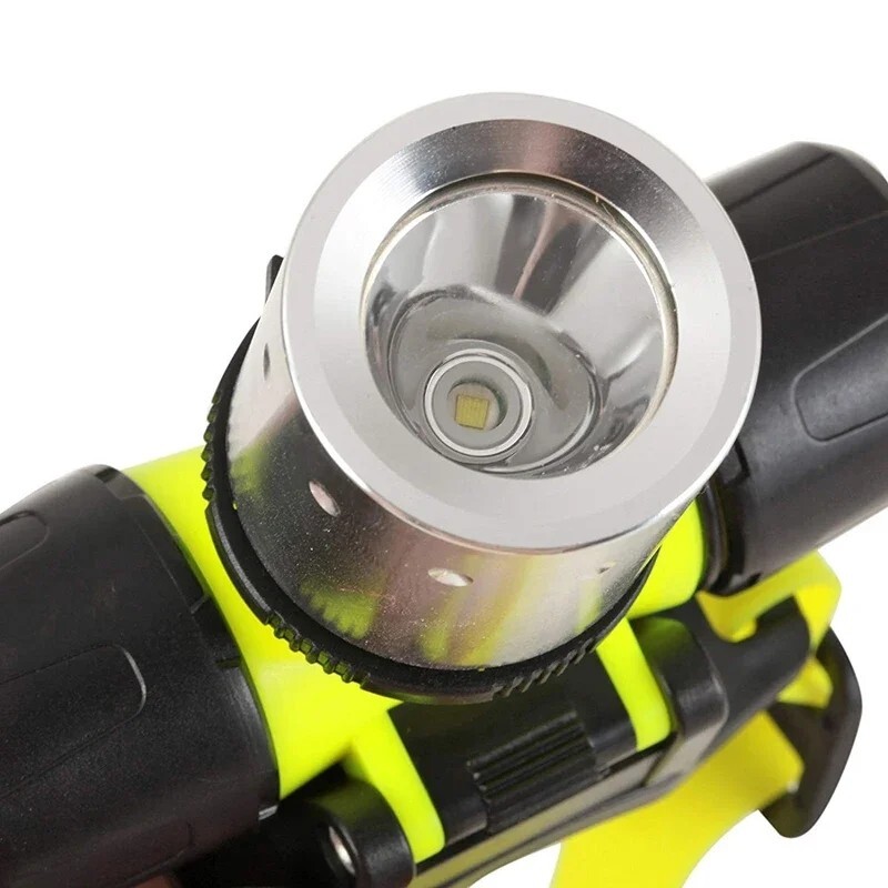 Headlamp Underwater Swimming Headlight Dive Head Light Torch Flashlight