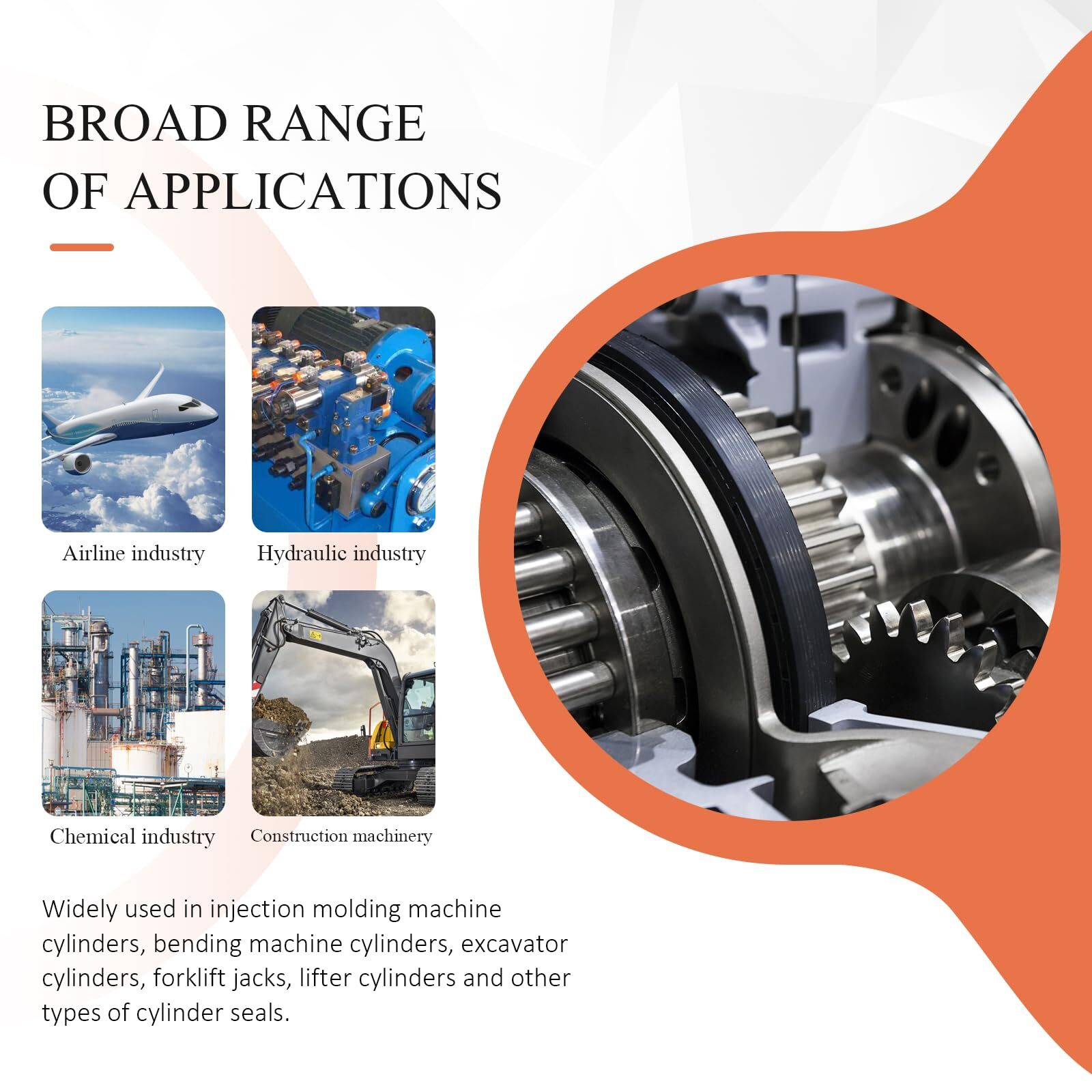 68/69/70/71/72/73/74mm ID Rubber Double Lip TC Oil Shaft Seal for Car Automotive