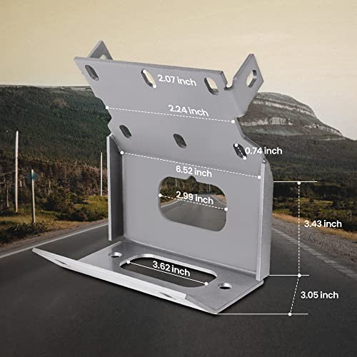 maXpeedingrods Winch Mount Plate Winch Mounting Bracket for Honda Foreman
