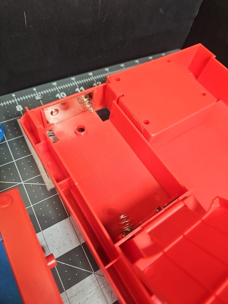 Space Attack 1989 Playtime Products Tabletop Pinball Machine No Score Function