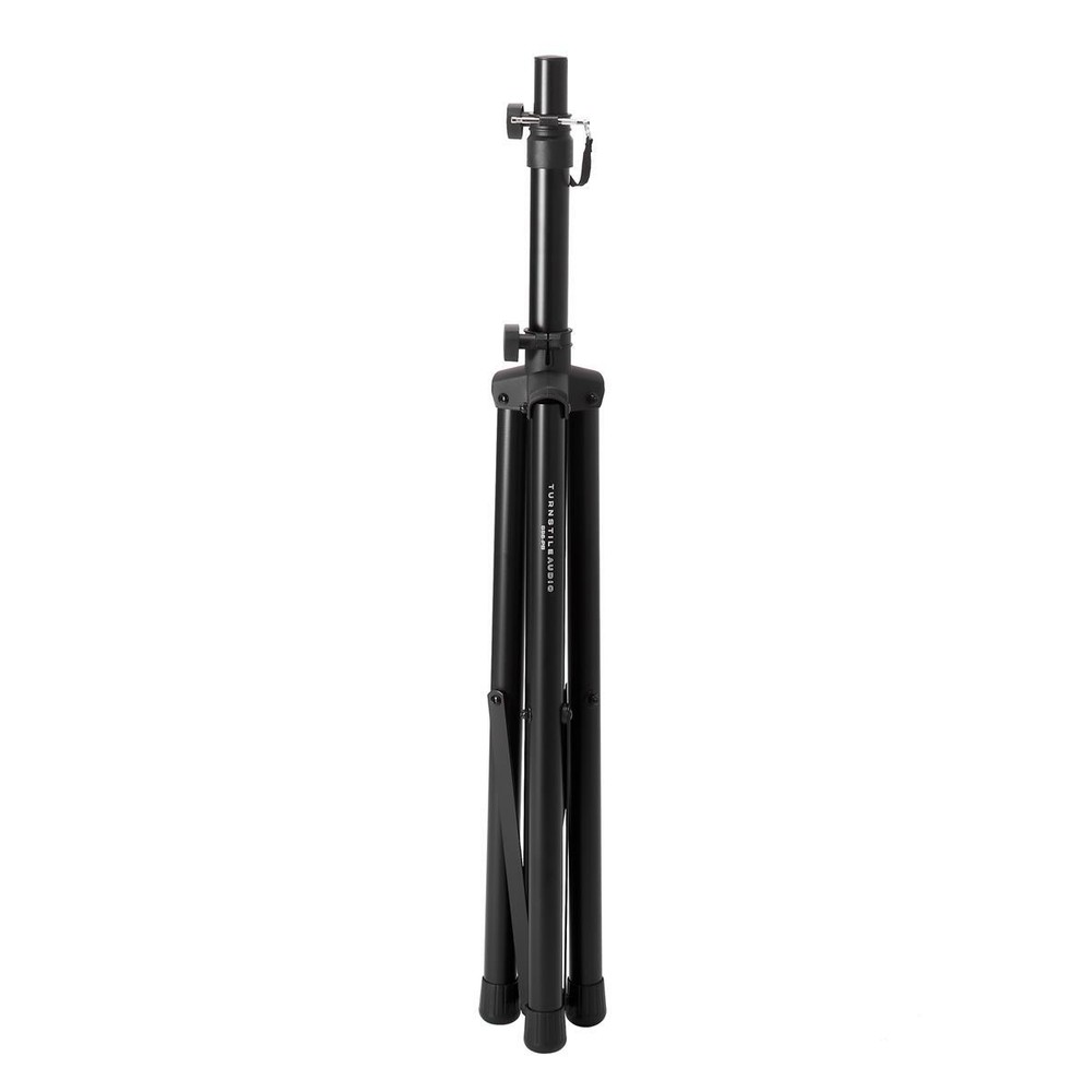 Turnstile Audio Height-Adjustable Speaker Stands, Pair #SS6-PB