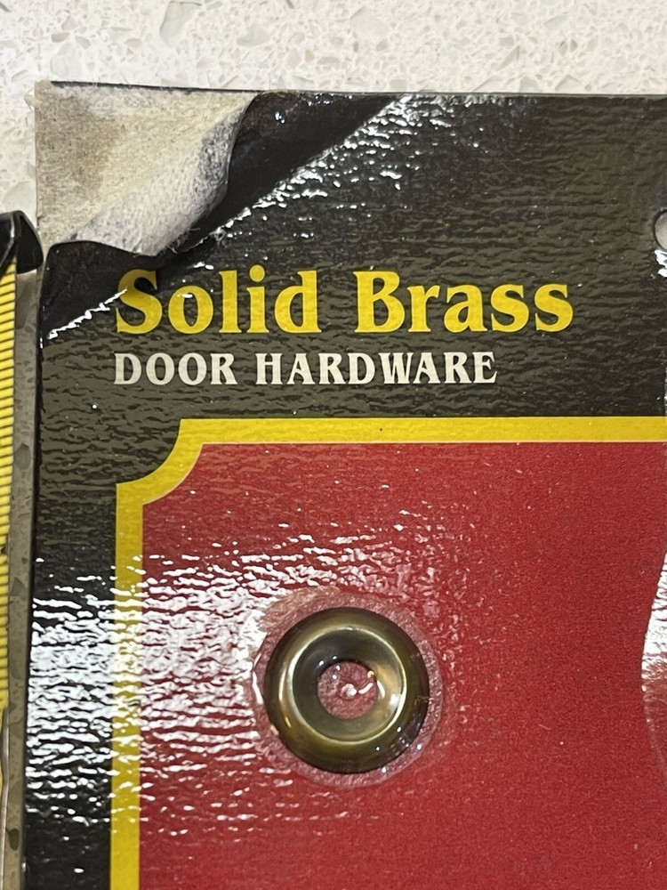 Amerock Solid Brass Doorknocker In Package