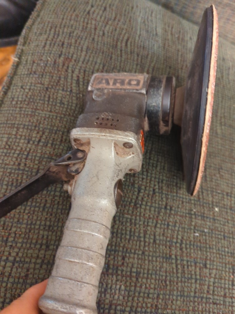 Vintage ARO Pneumatic Disk Sander