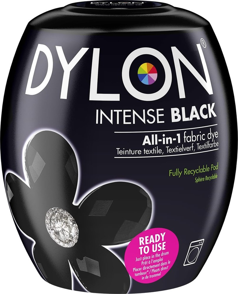 Dylon Machine Dye Pod, Intense Black, 350G