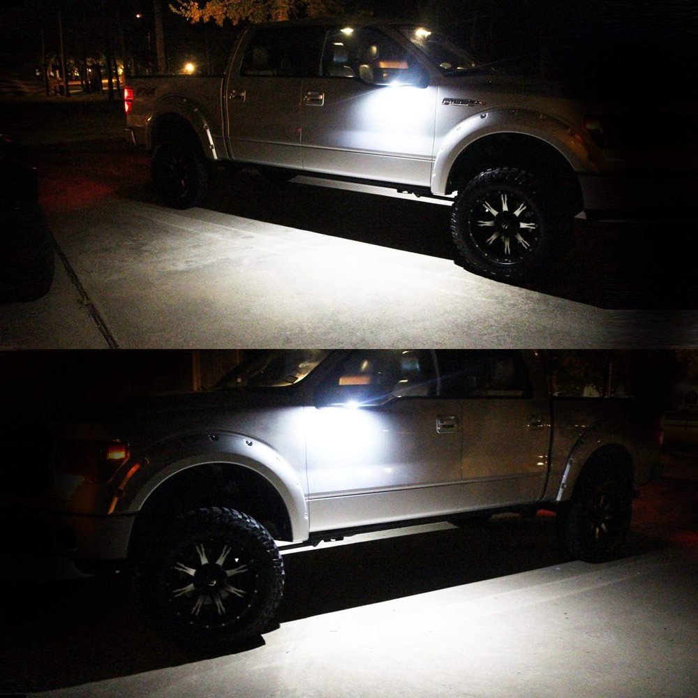 Side Mirror Puddle Light LED Lamp Vehicle Replacement