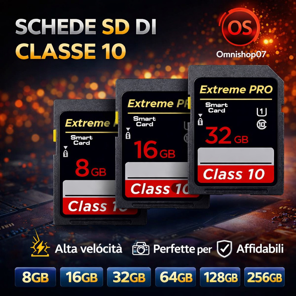 Class 10 High Speed 16/64GB SD Card SDHC Memory SDXC Flash