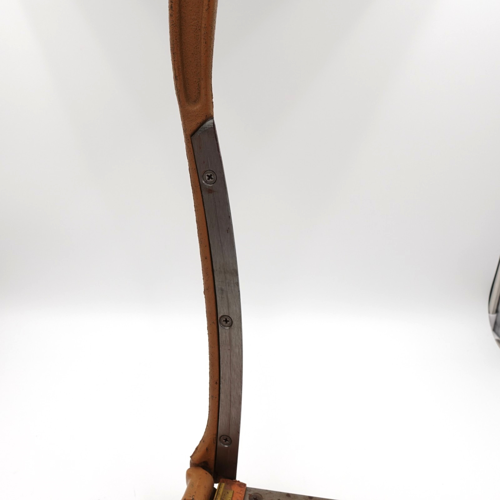 Vintage Ingento No 3 Paper Cutter Guillotine Cast Iron Arm Wood Base 10"