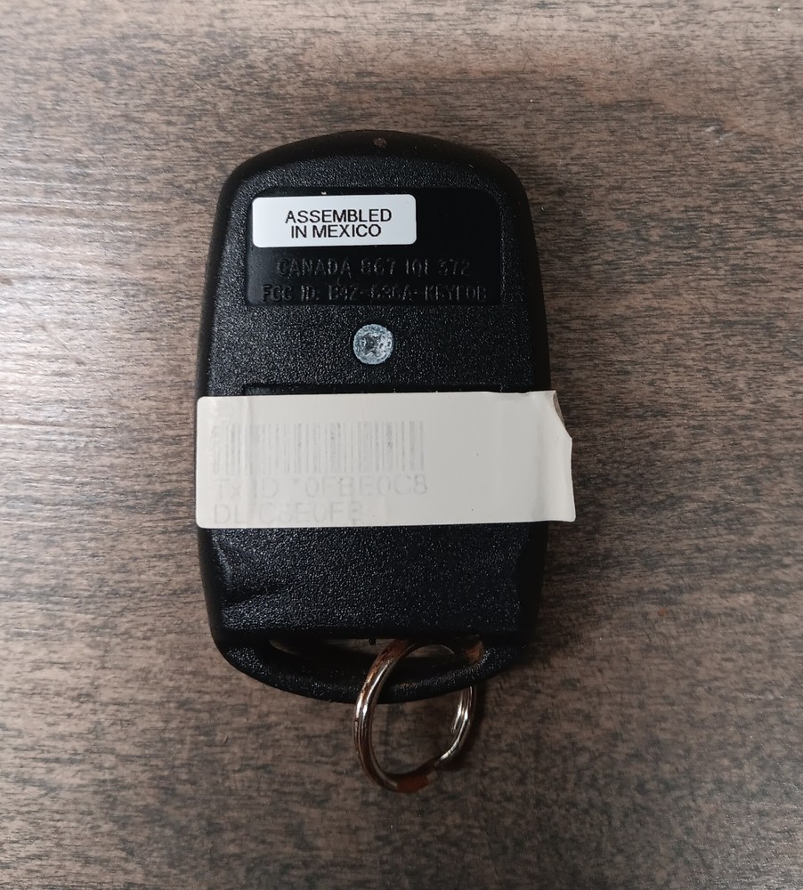 GE / Interlogix 60-606-319.5 Four Button Wireless Keyfob