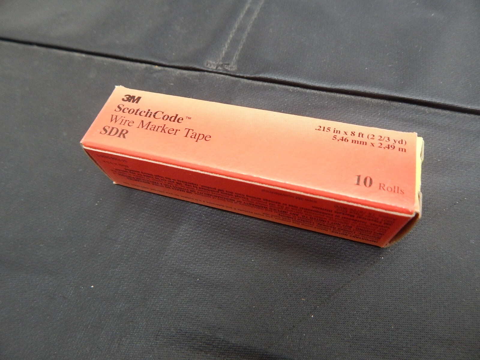 (10 Rolls) 3M ScotchCode SDR-0-9 Wire Marker Tape Refill Rolls, #0-9 - FAST SHIP