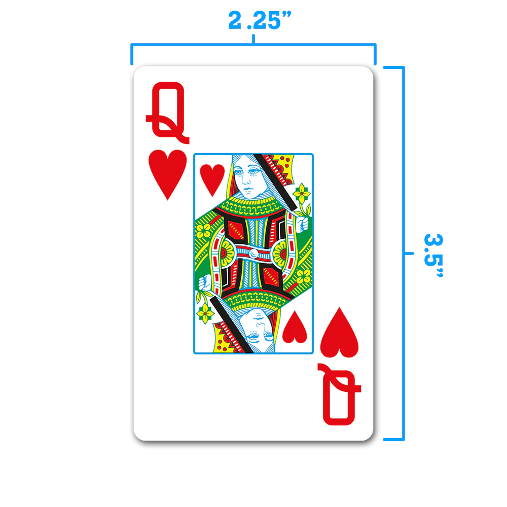 Copag WSOP 2023 100% Plastic Playing Cards Blue/Red Double Deck Set Jumbo Index