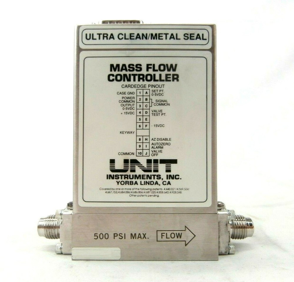 UNIT Instruments UFC-8160 Mass Flow Controller 200 SCCM BCl3 - Used