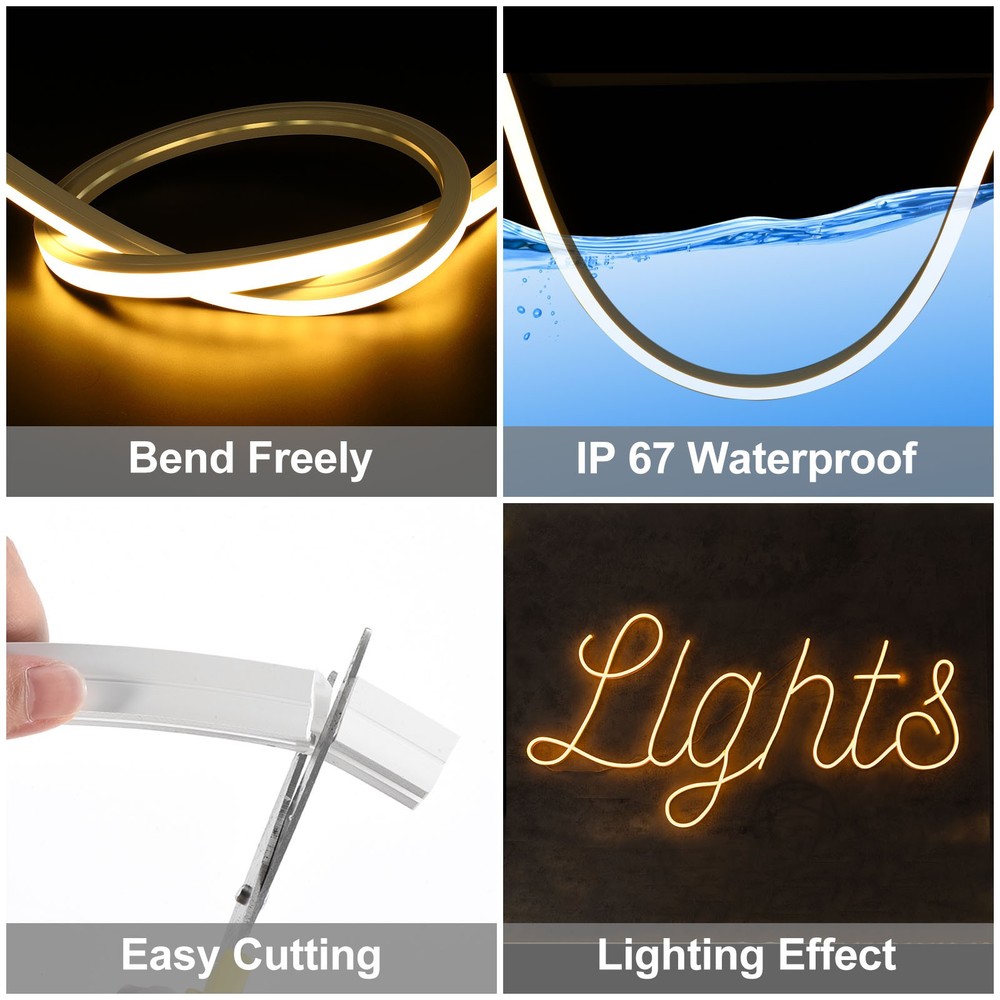 LED Diffuser Channel 16.5ft 10mm LED Installations Light Strips Channel