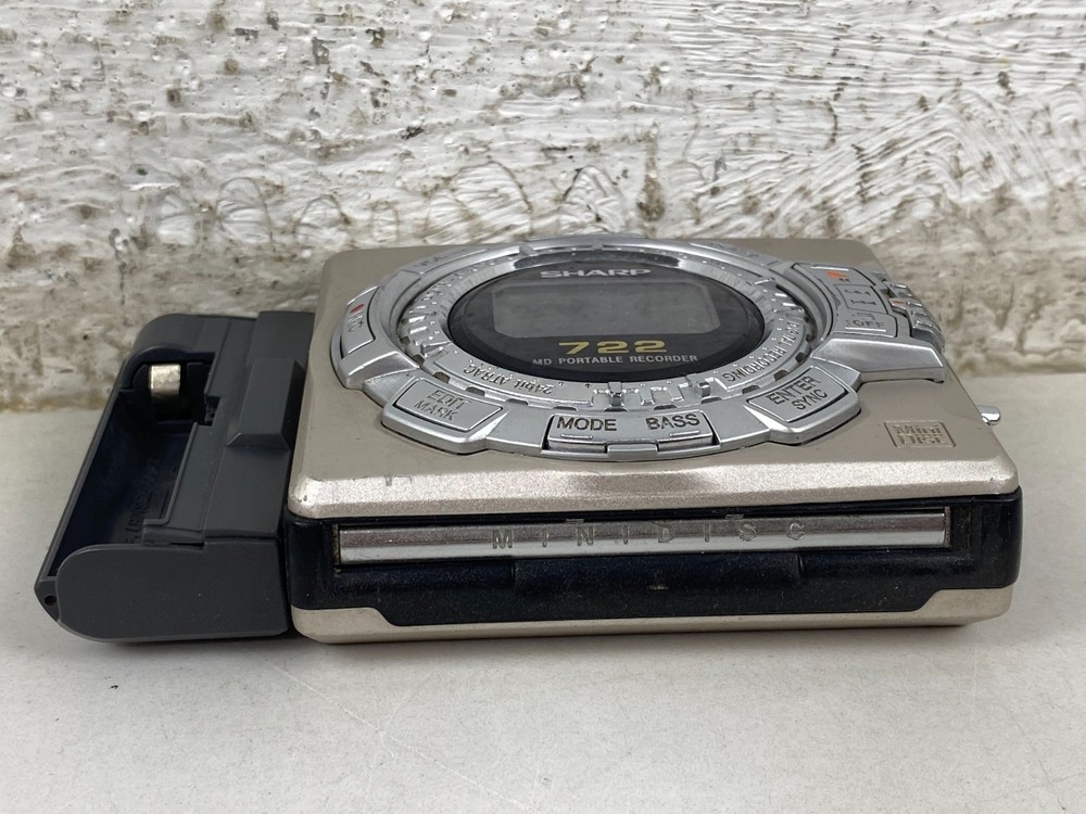 Vintage Sharp MD-MS702-S Portable Mini Disc Recorder Playe