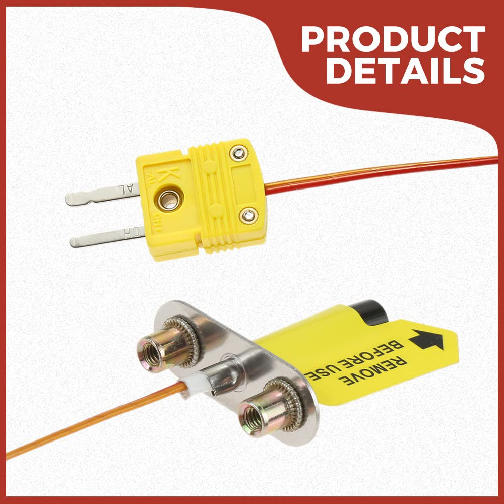 Thermocouple Probe Temperature Sensor Replacement for Traeger D2 Pro 575 & 780
