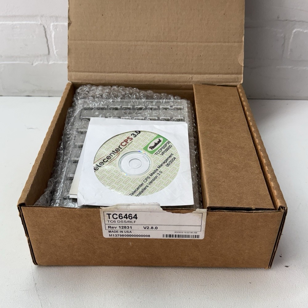 NEW - Rauland-Borg Telecenter TC6464 Intercom Communication Control Module