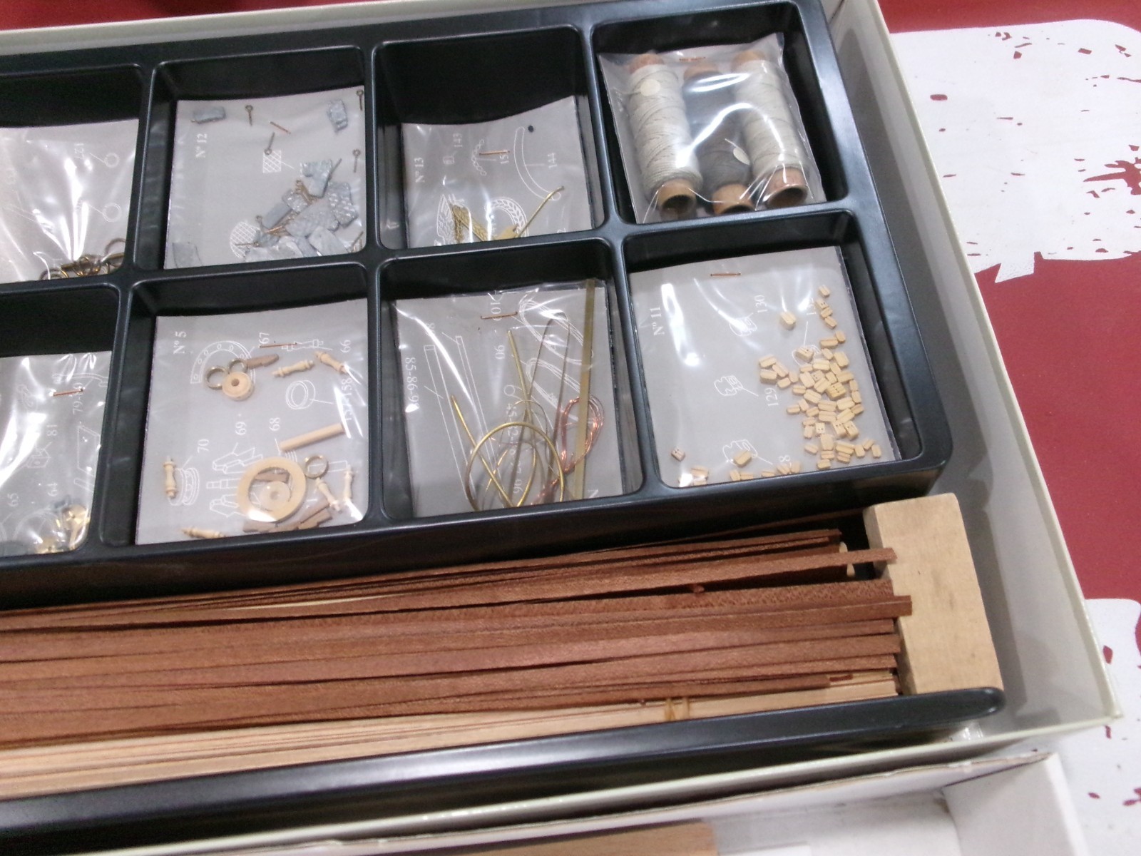 Constructo America New York 1851 Model Wooden Ship Kit (Read Description)