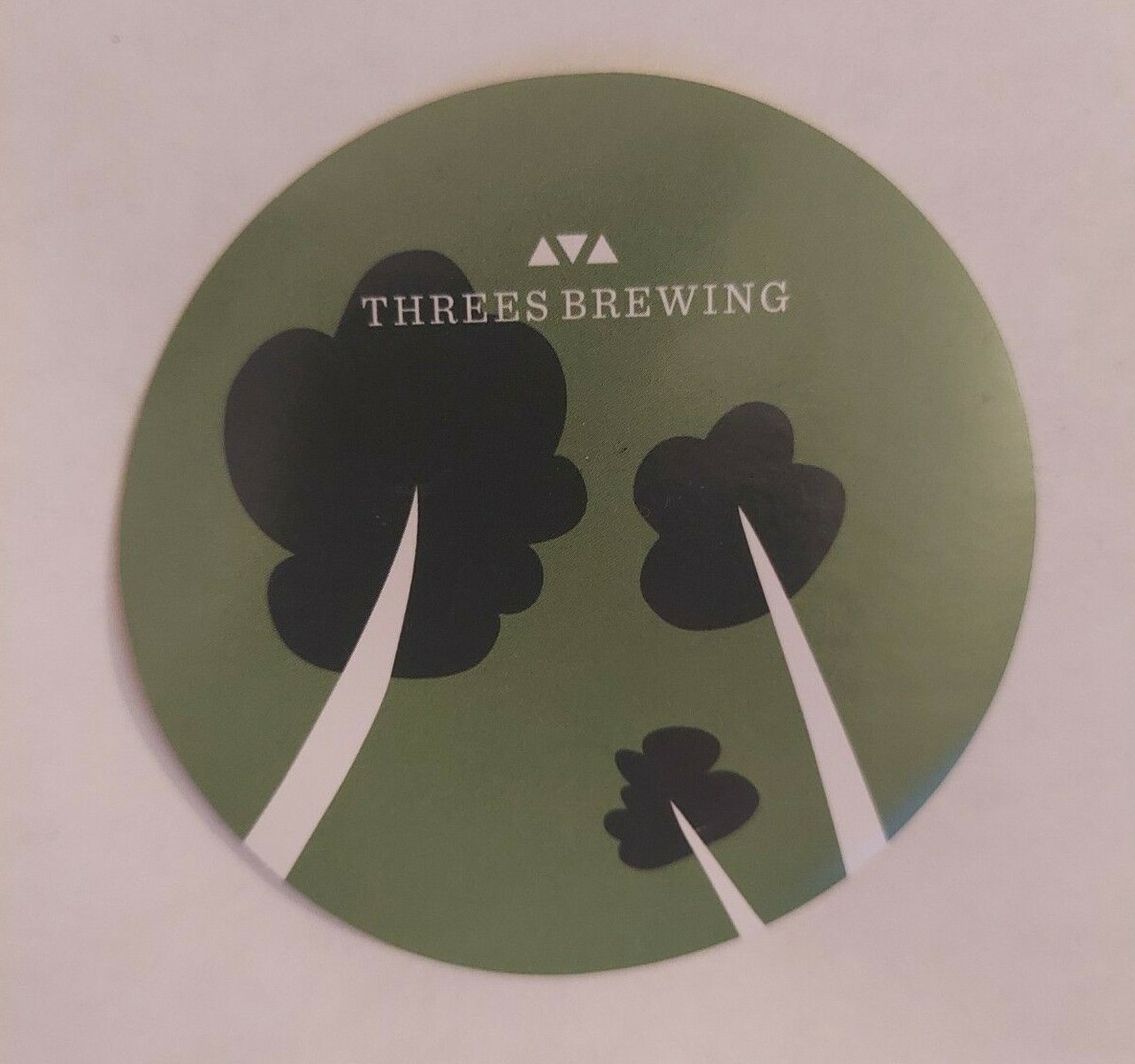 Threes Brewing Sticker (New York beer collectible)
