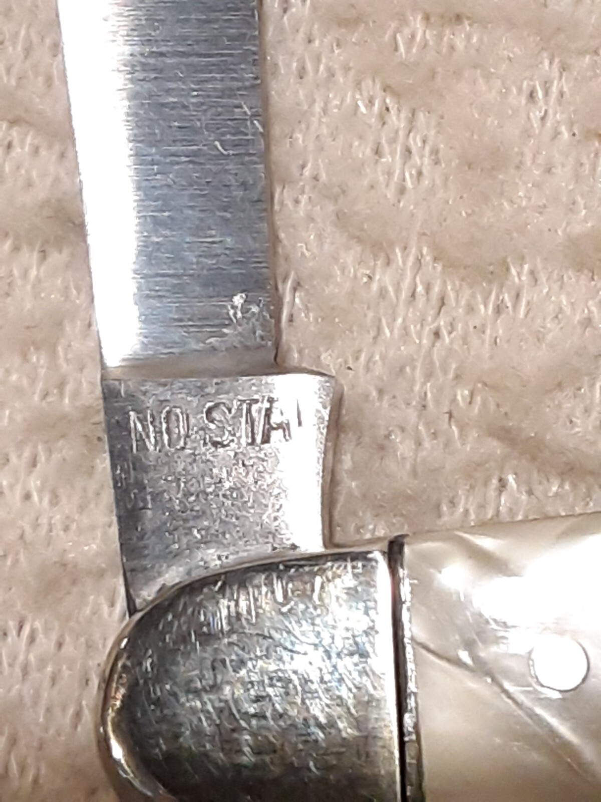 VINTAGE MURCOTT GERMANY ADVERTISING POCKET KNIFE MILLER FERTILIZER CORP BALTO MD