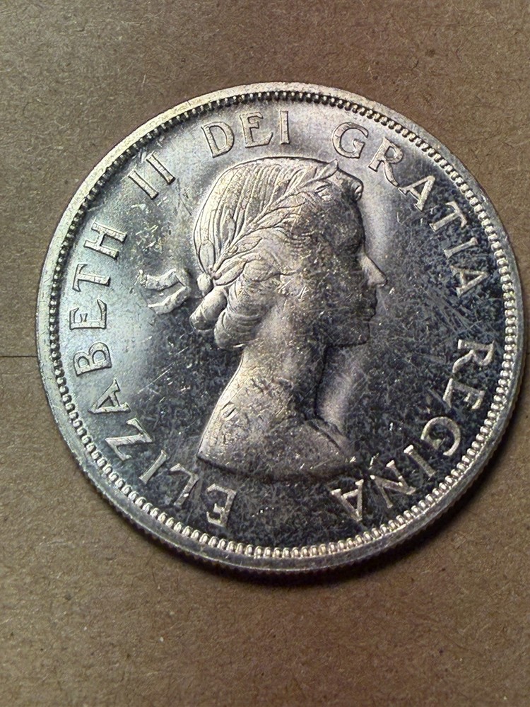 1958 Canadian Silver Dollar - As Shown! (#2457)